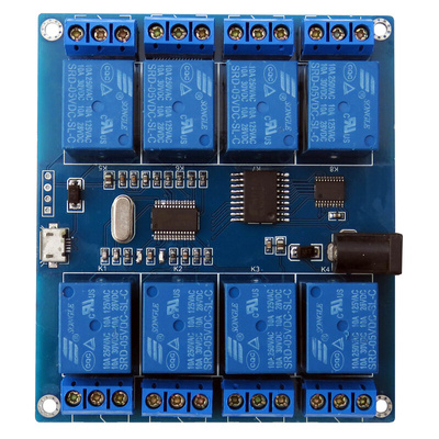 Seeit USB-RELAY08 Relay for Relay Control Card for Arduino, AVR, PIC, Raspberry Pi, TTL