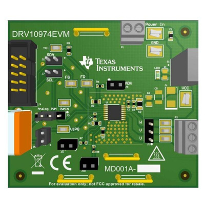 Texas Instruments Motion Motor Development Kit Motor Driver for DRV10974 for DRV10974