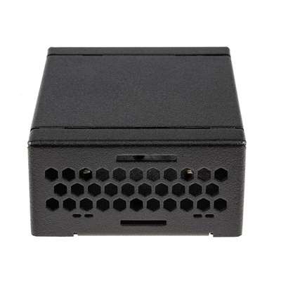nVent SCHROFF Metal Case for use with Raspberry Pi 2, Raspberry Pi 3 in Black
