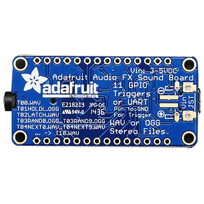 Adafruit 2133, Sound FX Audio Processor Application Board