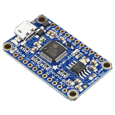Adafruit 2342, Mini Sound FX Audio Processor Application Board