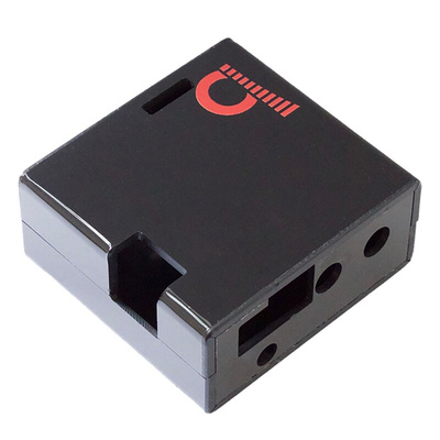 Pi Supply Case for use with JustBoom DAC & Amp Boards, Raspberry Pi 2, Raspberry Pi 3, Raspberry Pi B+ in Black