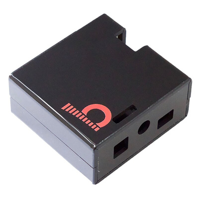 Pi Supply Case for use with JustBoom DAC & Amp Boards, Raspberry Pi 2, Raspberry Pi 3, Raspberry Pi B+ in Black