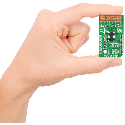 MikroElektronika MIKROE-1894 ADC3 Click mikroBus Click Board Signal Conversion Development Kit