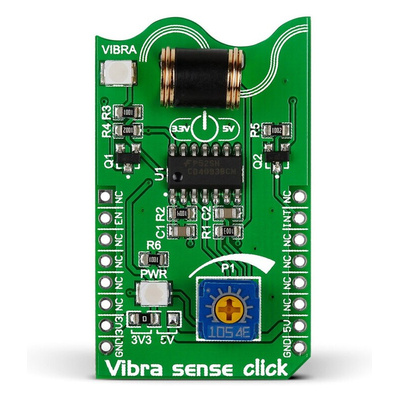 MikroElektronika Vibra Sense Click Vibration Sensor mikroBus Click Board