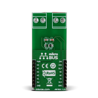 MikroElektronika DC Motor 3 Click for TB6549FG for High Power Motors