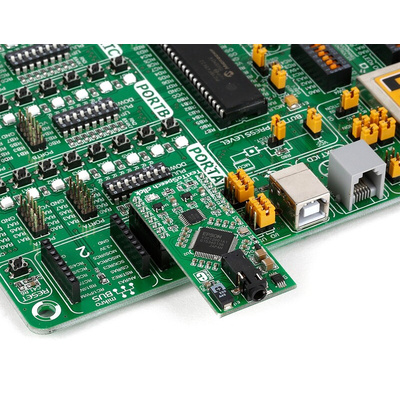 MikroElektronika MIKROE-2253, TextToSpeech click Development Board for MikroBUS for S1V30120