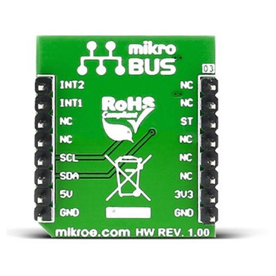 MikroElektronika Earthquake Click Vibration Sensor mikroBus Click Board for D7S