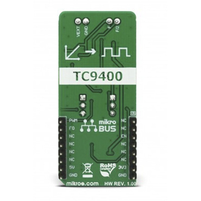 MikroElektronika MIKROE-2889, V → Hz Click for AD Conversion, Frequency-to-Voltage Conversion, Linear Frequency