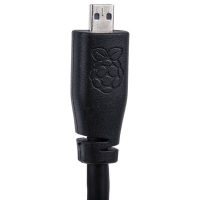 Raspberry Pi 2m HDMI to Micro HDMI Cable in Black