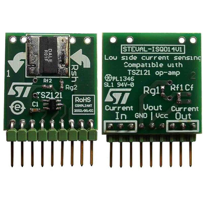 STMicroelectronics Evaluation Board for TSZ121 for Low-Side Current Sensing
