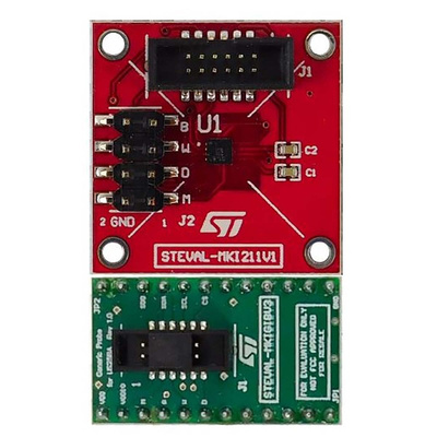 STMicroelectronics 3D Digital Accelerometer Sensor Kit Based on LIS25BA Accelerometer Evaluation Kit for