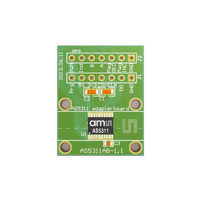 ams OSRAM AS5311-TS_EK_AB Position Sensor Adapter Board for AS5311 AS5311