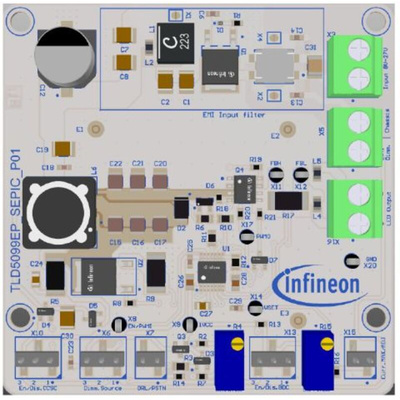Infineon TLD5099EP-SEPIC EVALK Boost Controller for TLD5099EP
