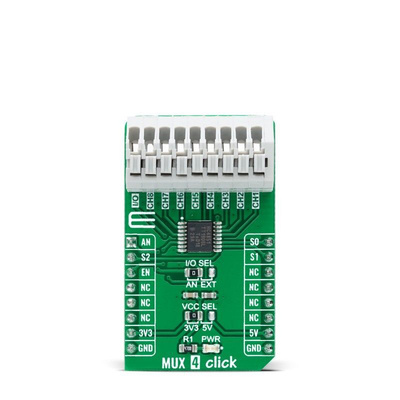 MikroElektronika MIKROE-4754 MUX 4 Click Add On Board Signal Conversion Development Tool