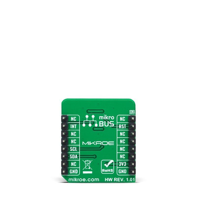 MikroElektronika Air quality 8 Click Air Quality Sensor Add On Board for ZMOD4510 mikroBUS socket