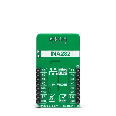 MikroElektronika Current 7 Click Shunt Add On Board for INA282 mikroBUS socket