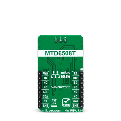 MikroElektronika Brushless 22 Click 3 Phase Motor Drive for MTD6508 for mikrobus Socket