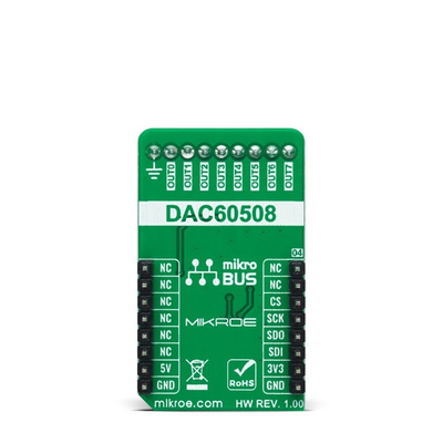 MikroElektronika MIKROE-5097 DAC 12 Click Add On Board Signal Conversion Development Tool