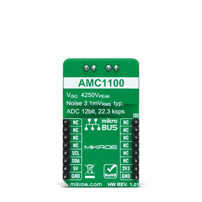 MikroElektronika MIKROE-4383 ISO ADC 3 Click Converter Module Development Board