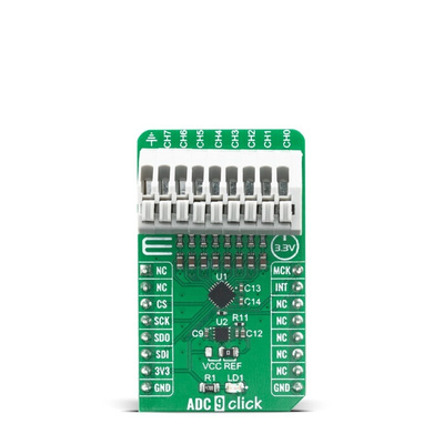 MikroElektronika MIKROE-4105 ADC 9 Click Expansion Board Signal Conversion Development Tool