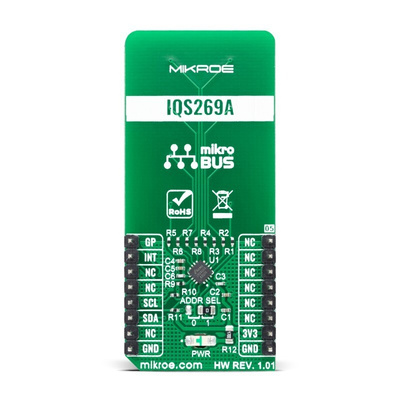 MikroElektronika ProxFusion 3 Click Capacitive Touch Sensor mikroBus Click Board for IQS292A
