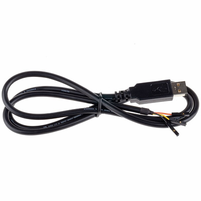FTDI Chip 1m USB to UART Cable in Black