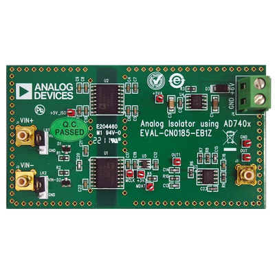 Analog Devices EVAL-CN0185-EB1Z, Analogue Isolator Evaluation Board for AD7400