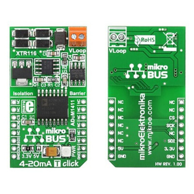 MikroElektronika 4-20mA T Click MCU Add On Board MIKROE-1296