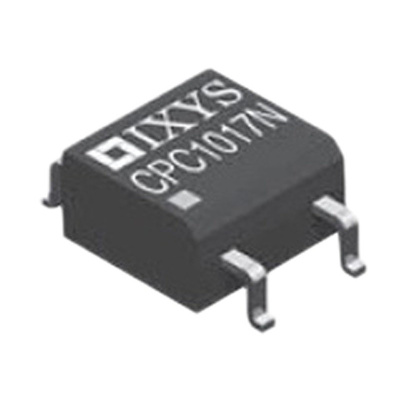 IXYS 100 mA rms/mA dc SPNO Solid State Relay, DC, Surface Mount, MOSFET
