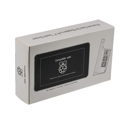 DesignSpark ABS Case for use with Raspberry Pi 2B, Raspberry Pi 3B, Raspberry Pi 3B+, Raspberry Pi B+, Raspberry Pi