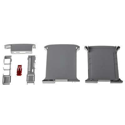 Italtronic ABS, Polycarbonate Case for use with Raspberry Pi B+ in Grey