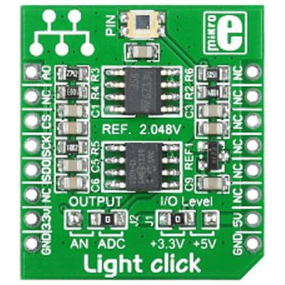 MikroElektronika Light Sensor Add On Board MikroBUS