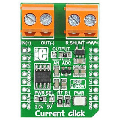 MikroElektronika Current Click Add On Board MikroBUS