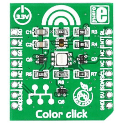 MikroElektronika Colour Click RGBC Add On Board MikroBUS