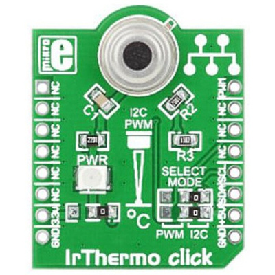 MikroElektronika IrThermo Click Temperature Sensor Add On Board MikroBUS