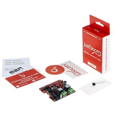 Pi Supply JustBoom Amp HAT Audio Amplifier for Raspberry Pi