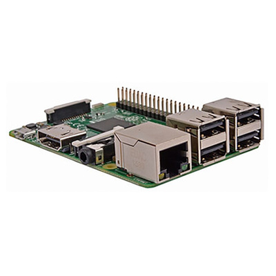 Raspberry Pi 3 B with Official Raspberry Pi White Case