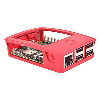 Raspberry Pi 3 B with Official Raspberry Pi White Case