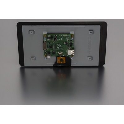 DesignSpark, Official Raspberry Pi Black Case with 7in Capacitive Touch Screen