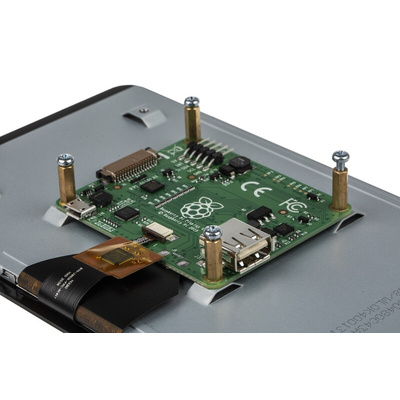 DesignSpark, Official Raspberry Pi Black Case with 7in Capacitive Touch Screen