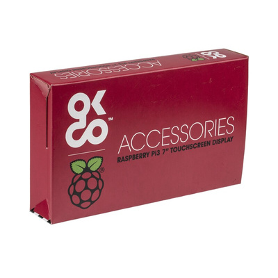 DesignSpark, Official Raspberry Pi Black Case with 7in Capacitive Touch Screen