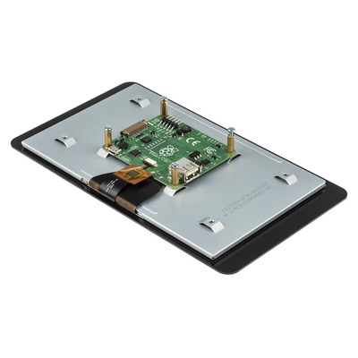 DesignSpark, Official Raspberry Pi Black Case with 7in Capacitive Touch Screen