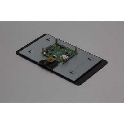 DesignSpark, Official Raspberry Pi Black Case with 7in Capacitive Touch Screen