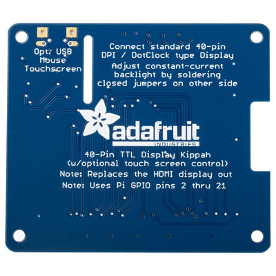ADAFRUIT INDUSTRIES, DPI TFT Kippah