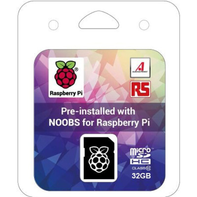 Raspberry Pi  Storage Card for Raspberry Pi, 32GB NOOBs