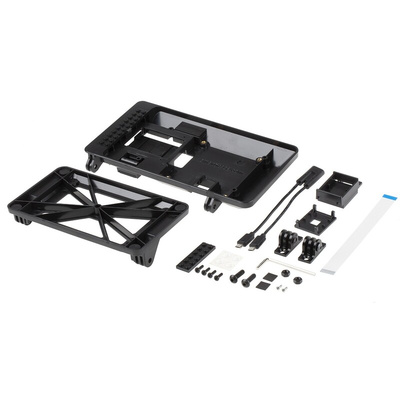 Smarticase Case for use with Raspberry Pi Touch Screen in Black