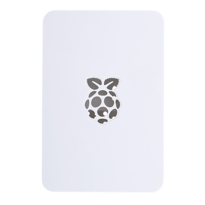 DesignSpark ABS Case for use with Raspberry Pi 2B, Raspberry Pi 3B, Raspberry Pi 3B+ in White