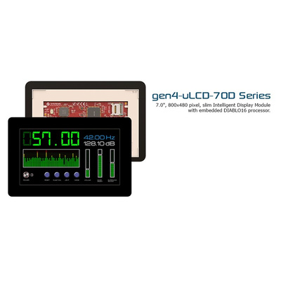 4D Systems, gen4 Diablo 16 with 7in Resistive Touch Screen