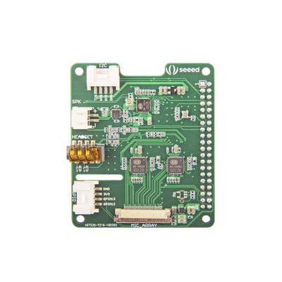 Seeed Studio ReSpeaker Quad Microphone Linear Array Add On Board for Raspberry Pi